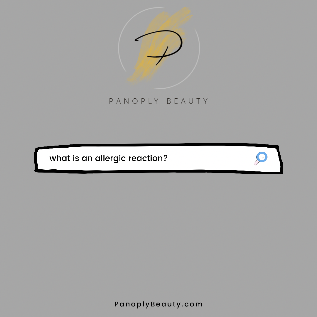 Allergies vs. Sensitivities