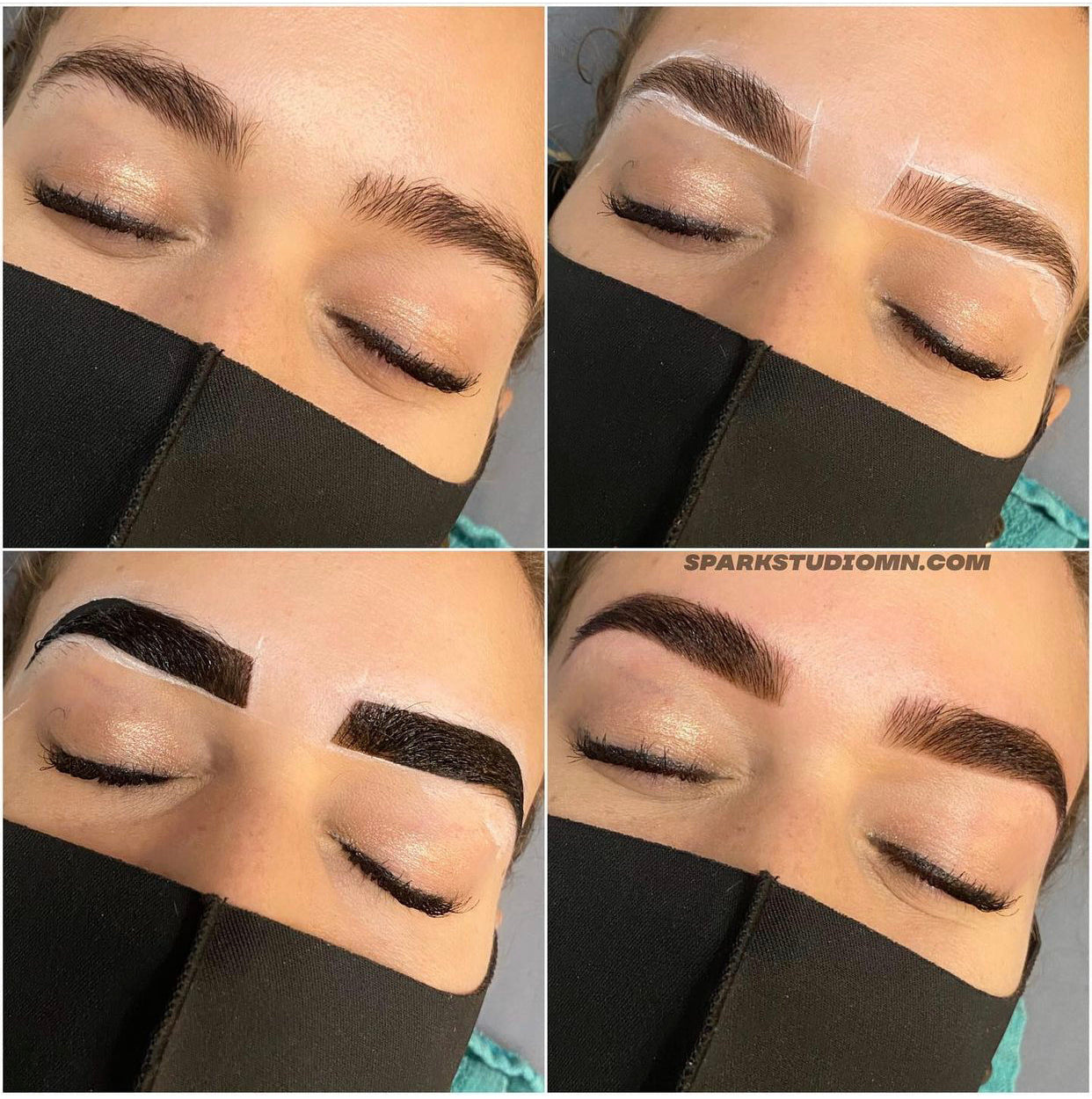 Elleebana Brow Henna Application