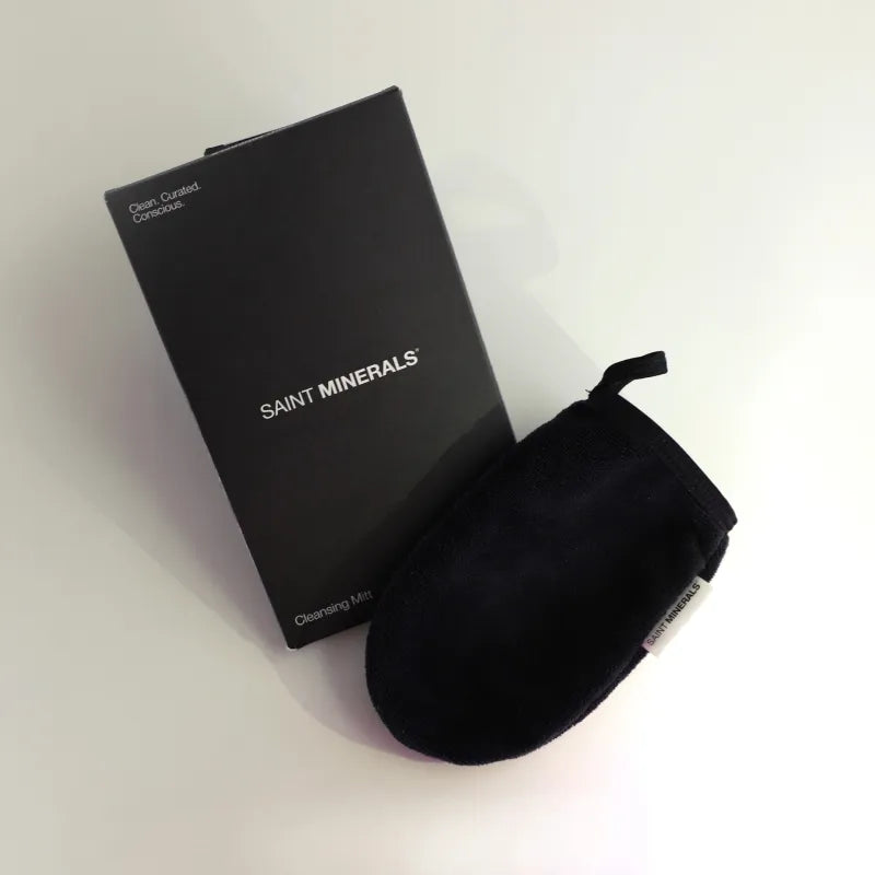 Saint Minerals Cleansing Mitt - Panoply Beauty 
