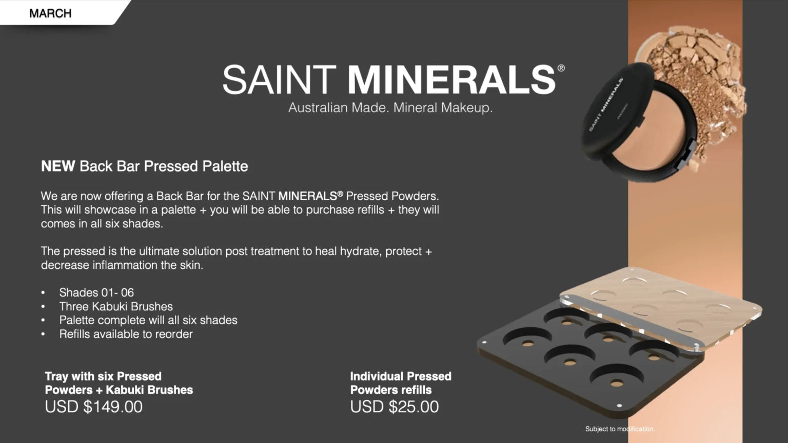 Professional Pressed Palette Tray - Panoply Beauty 