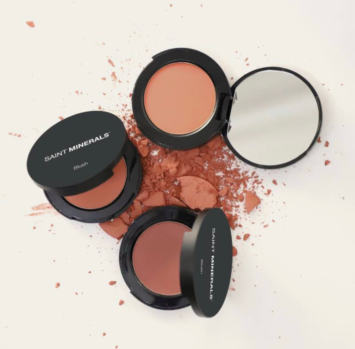 Saint Minerals Pressed Matte Blushers - Panoply Beauty 