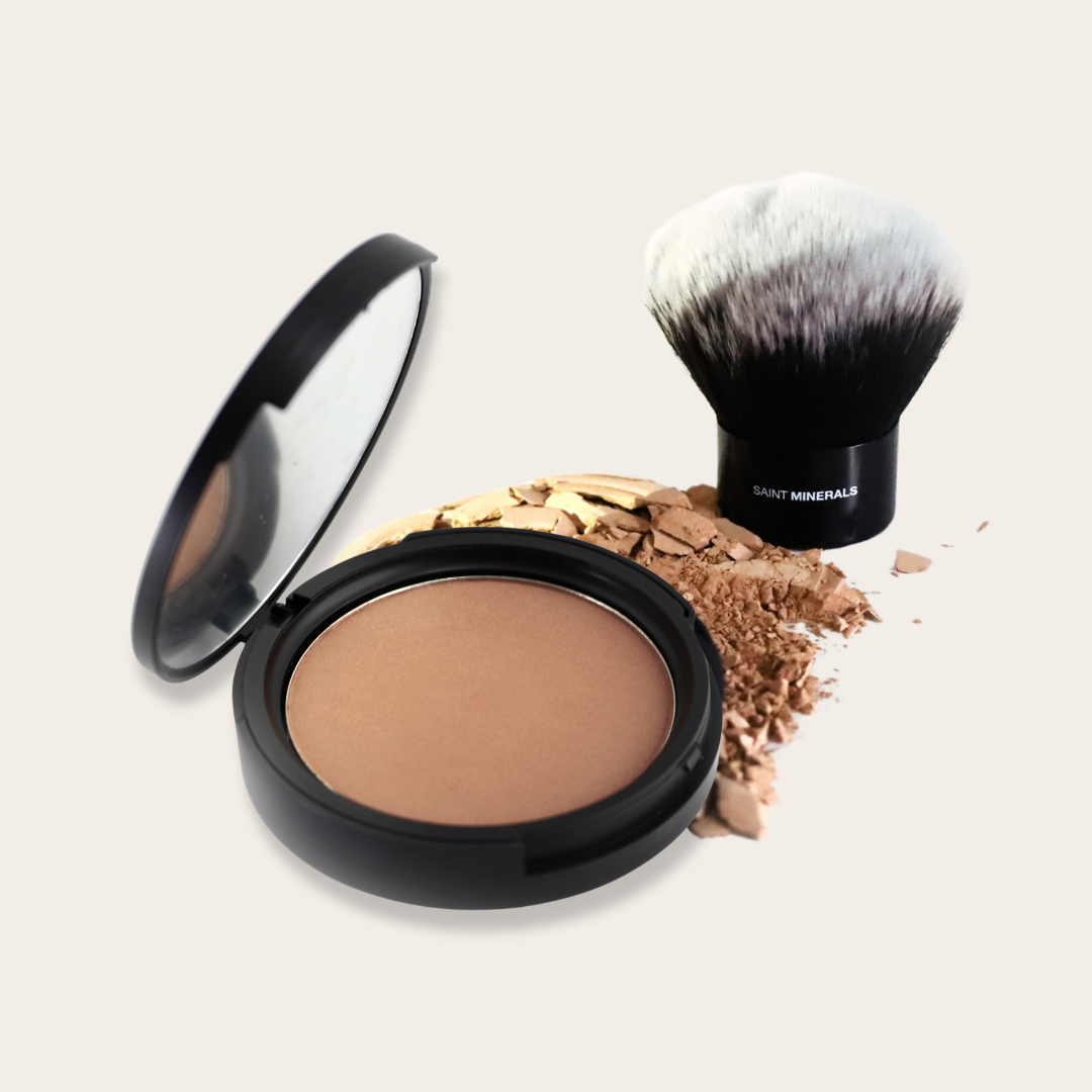 NEW Pressed Powder Foundation by SAINT MINERALS - Panoply Beauty 