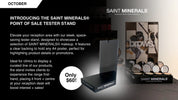 SAINT MINERALS Point Of Sale Stand