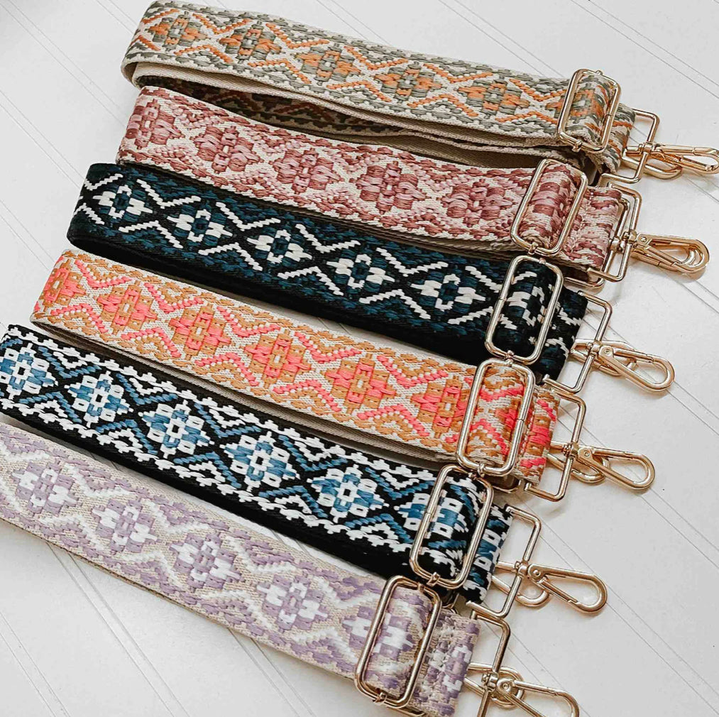 Canvas Straps - Willow Print - Panoply Beauty 