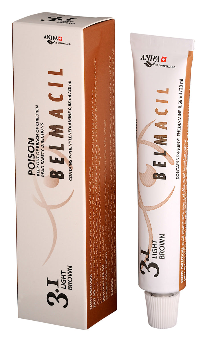 No.3.1 LIGHT BROWN Belmacil Tint - Panoply Beauty 