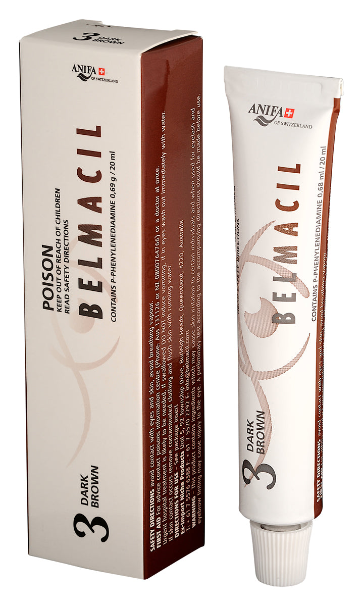 No.3 DARK BROWN Belmacil Tint - Panoply Beauty 