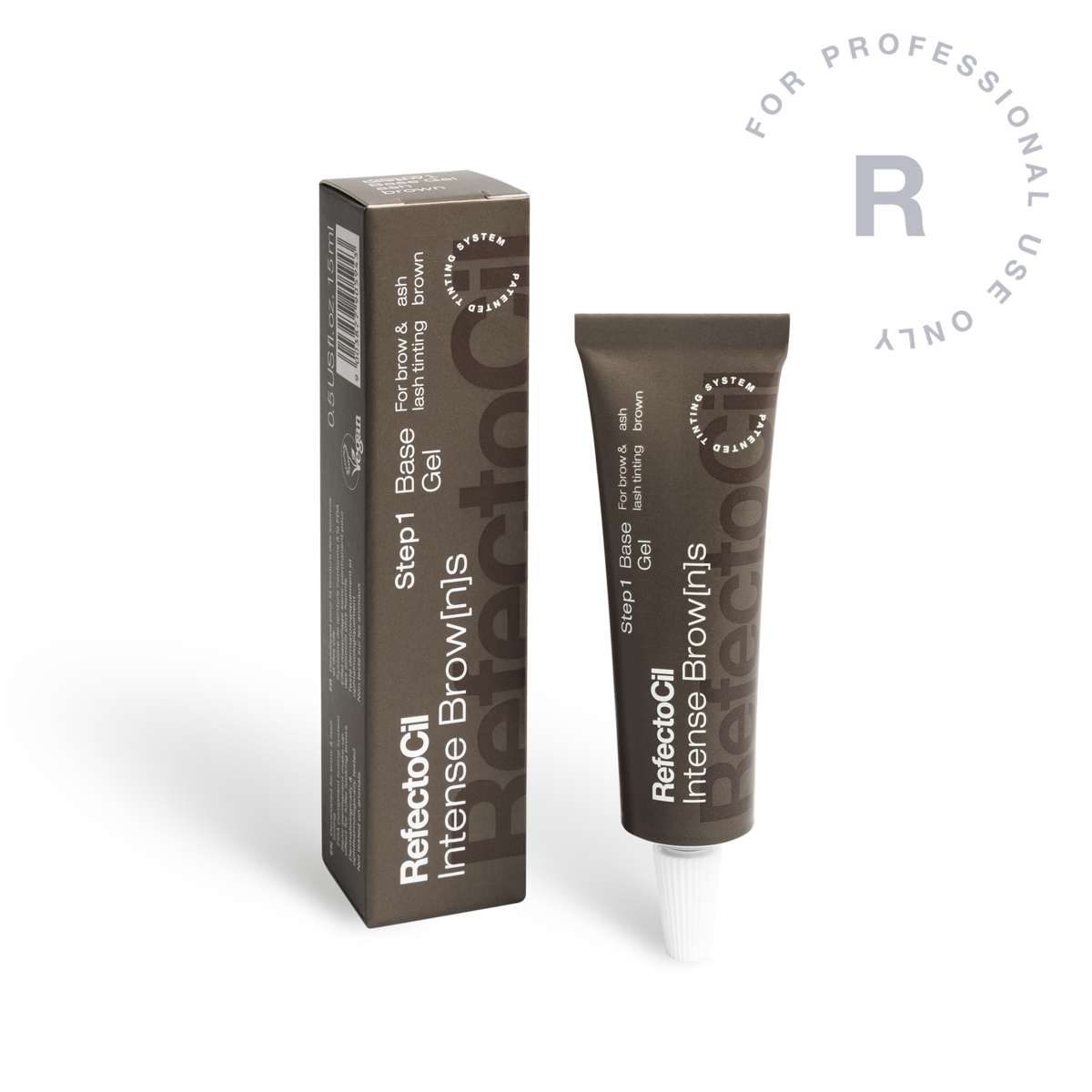 Intense Brow[n]s Base Gel ash brown - Panoply Beauty 