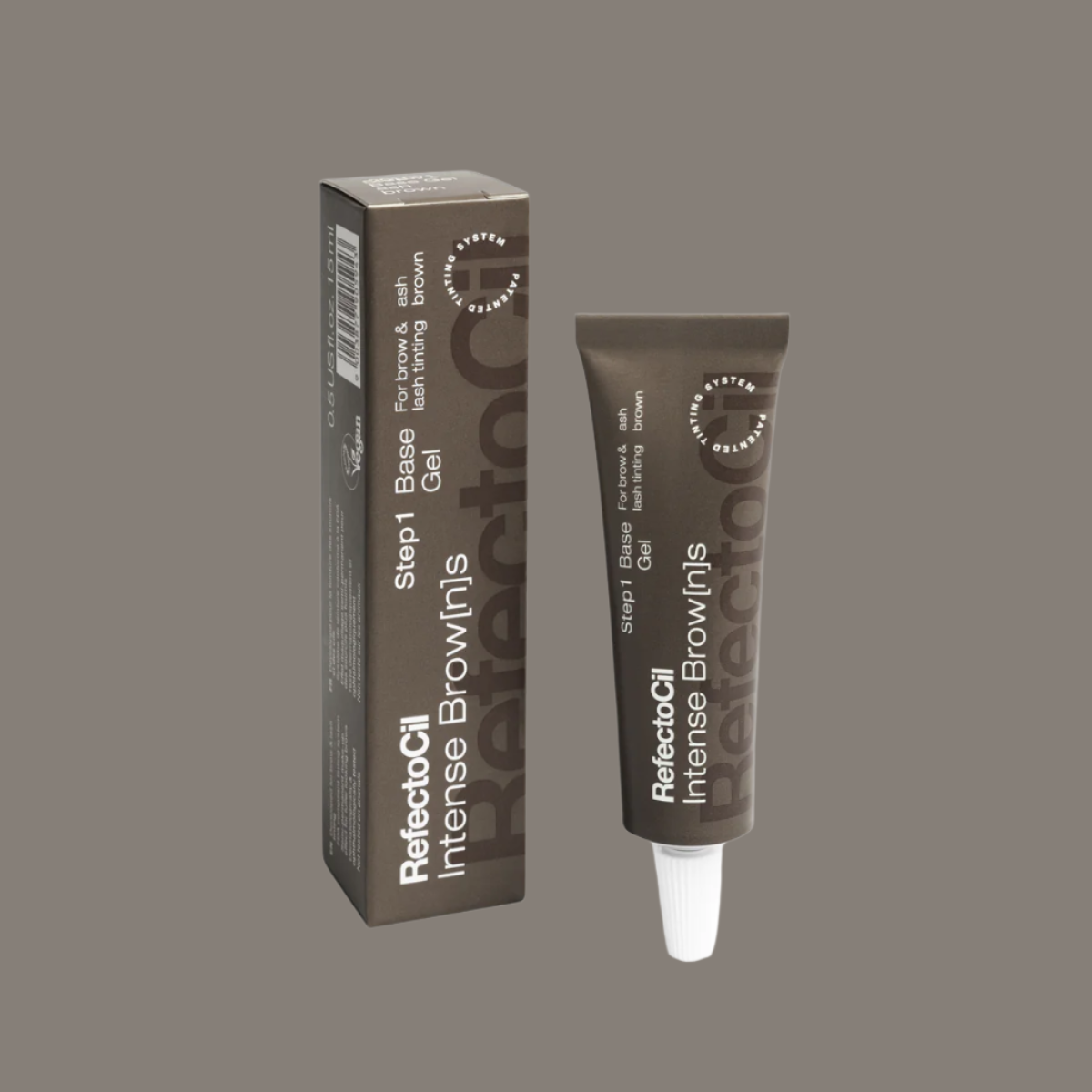 Intense Brow[n]s Base Gel ash brown - Panoply Beauty 