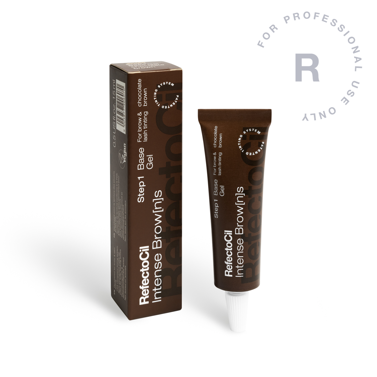 Intense Brow[n]s Base Gel chocolate brown - Panoply Beauty 