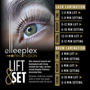 Elleeplex Profusion Lash & Brow Lamination Full Kit - Panoply Beauty 