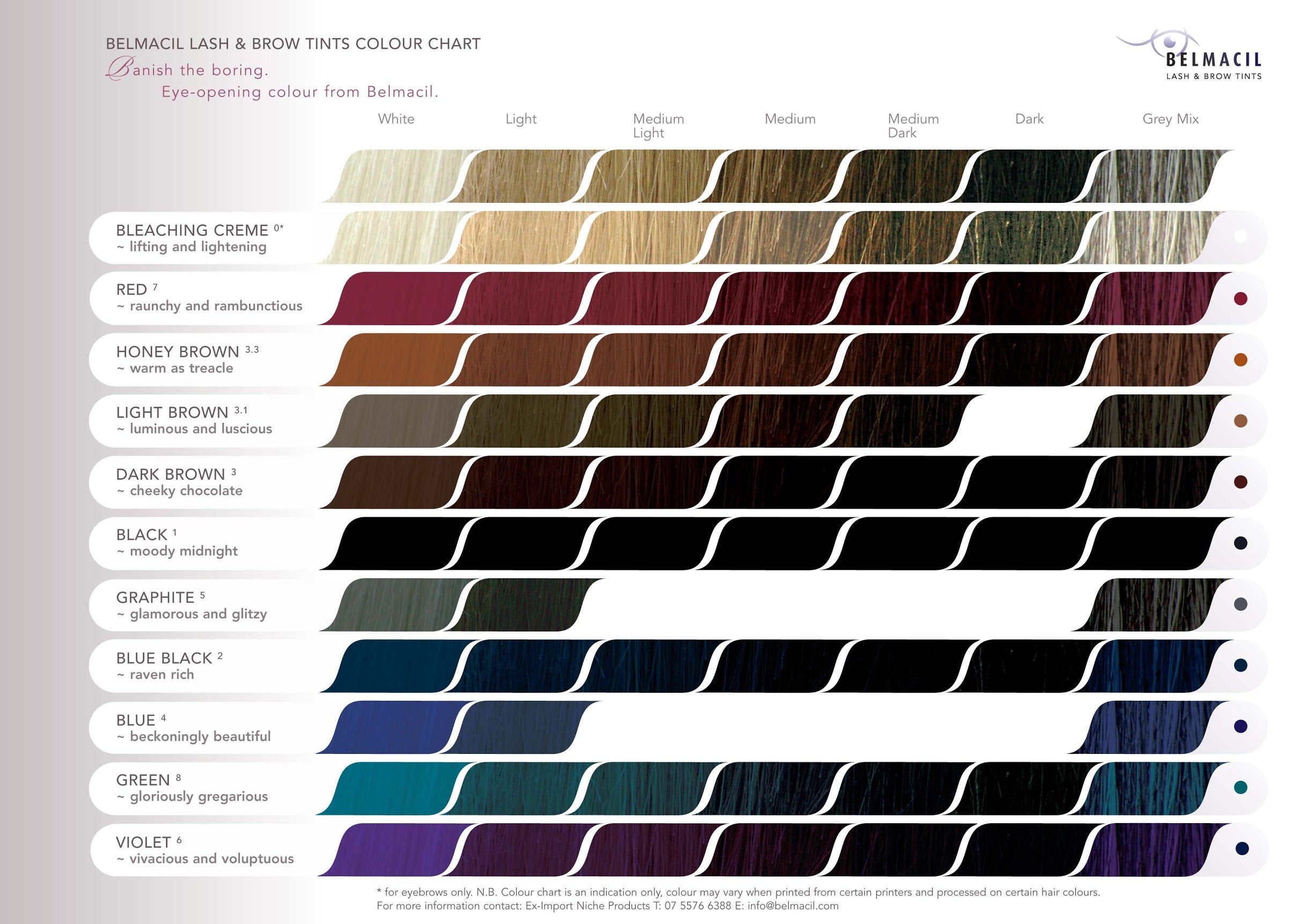 VIOLET No 6 Belmacil Tint - Panoply Beauty 