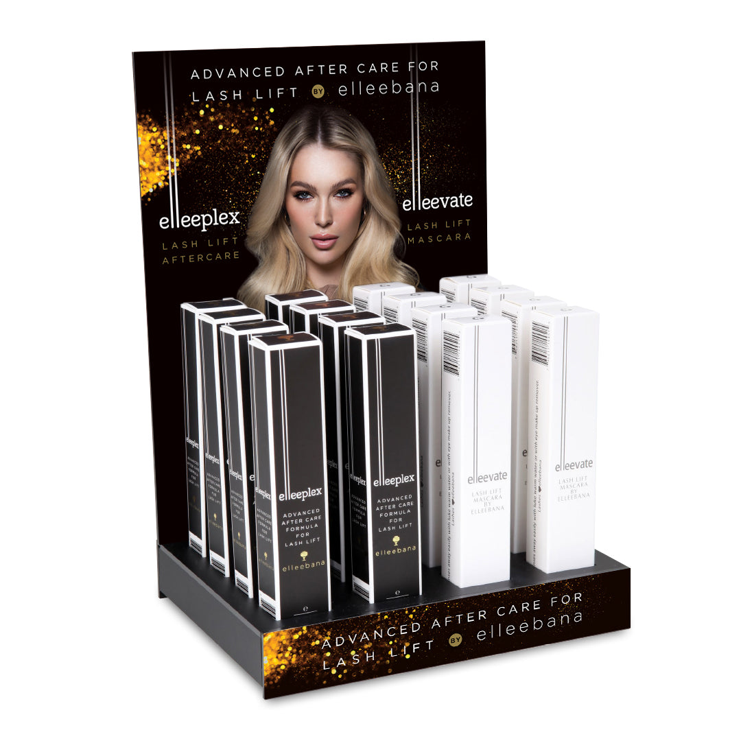 Elleeplex and Elleevate Display Case (Product Not Included ) - Panoply Beauty 