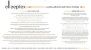5 Pack- Elleeplex Profusion Lash & Brow Lamination Refills - Panoply Beauty 