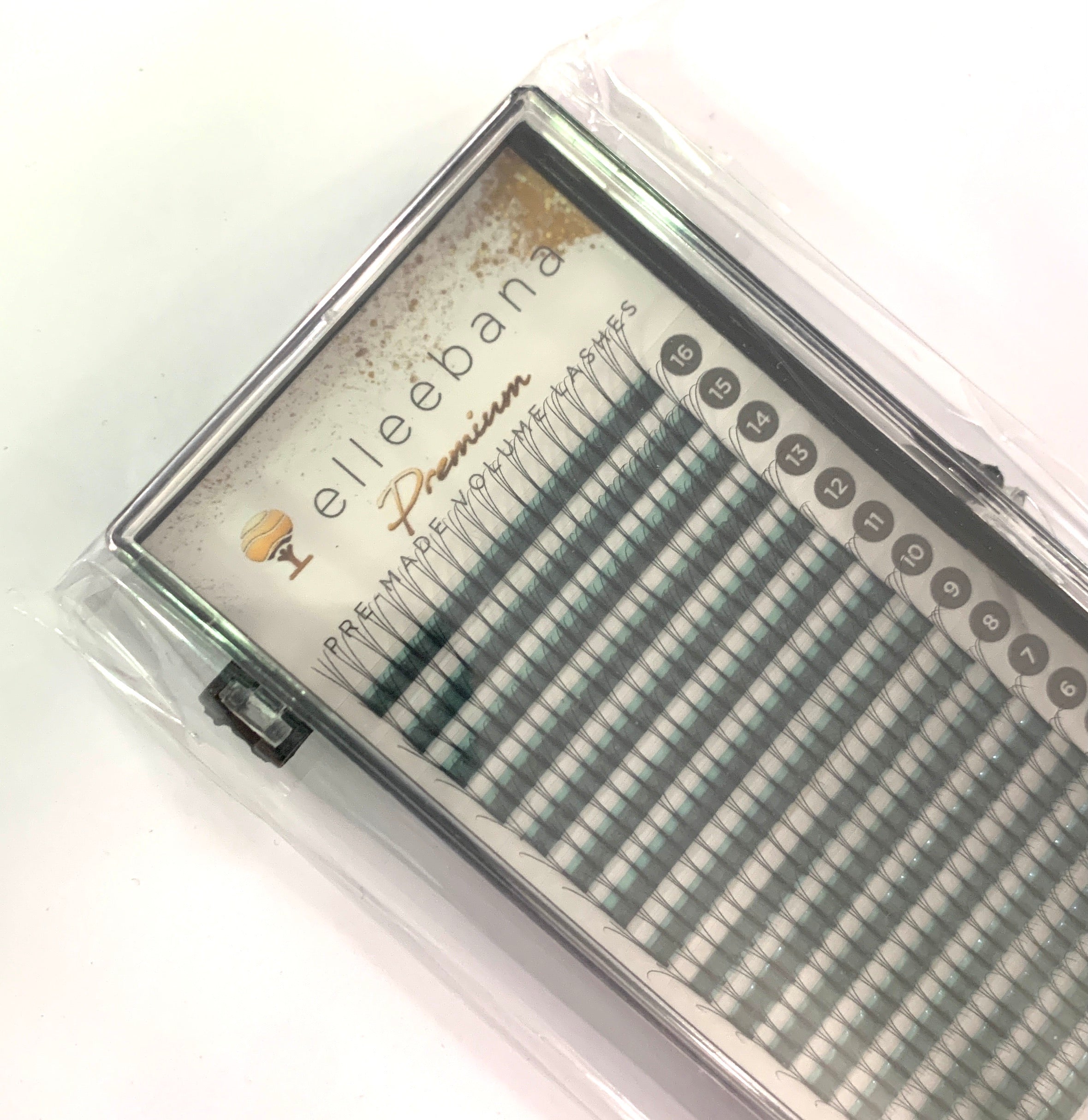 2D Pre Made Lash C Curl .10 Extensions - Panoply Beauty 