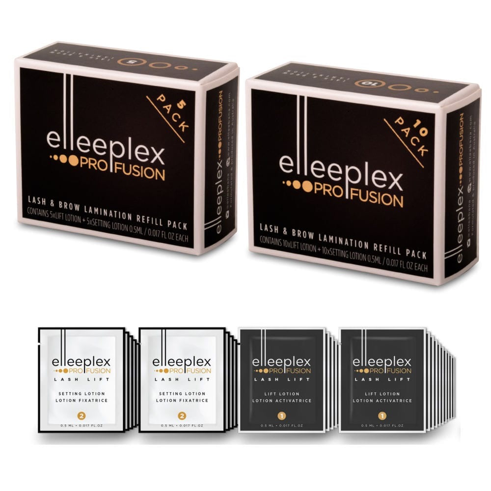 5 Pack- Elleeplex Profusion Lash & Brow Lamination Refills - Panoply Beauty 